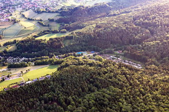 Odenwald Camping in the district Krumbach in Limbach in the state Baden-Wuerttemberg, Germany