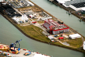 Former Termoselect plant in the district Mühlburg in Karlsruhe in the state Baden-Wuerttemberg, Germany