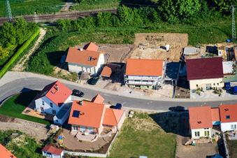 At the Anhaide in the district Schaidt in Wörth am Rhein in the state Rhineland-Palatinate, Germany out of the air