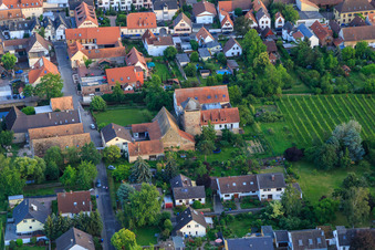 Castle Friedelsheim with Mennonite congregation Friedelsheim Kdö.R in Friedelsheim in the state Rhineland-Palatinate, Germany