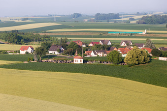 Drone recording of Salmbach in the state Bas-Rhin, France