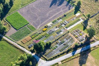 Oblique view of Opparyd in the state Kronoberg, Sweden