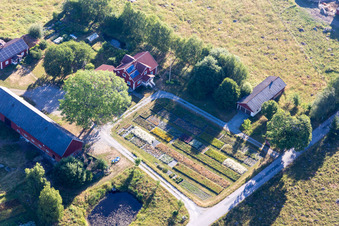 Opparyd in the state Kronoberg, Sweden from above