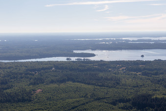 Flogmyran in the state Kronoberg, Sweden out of the air