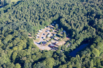 Aerial photograpy of Torne in the state Kronoberg, Sweden