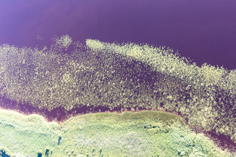 Torne in the state Kronoberg, Sweden viewn from the air