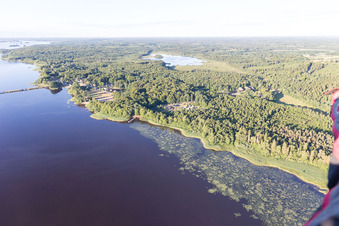 Aerial photograpy of Torne in the state Kronoberg, Sweden