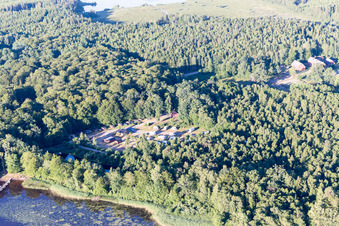 Oblique view of Torne in the state Kronoberg, Sweden