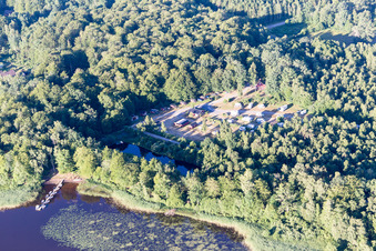 Torne in the state Kronoberg, Sweden from above