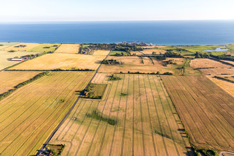 Borre in the state Zealand, Denmark from above