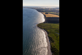 Borre in the state Zealand, Denmark viewn from the air