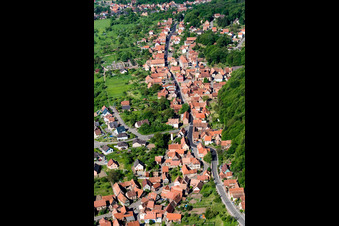 Village view in Offwiller in the state Bas-Rhin, France