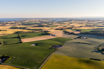 Borre in the state Zealand, Denmark out of the air