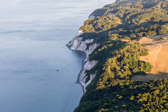 Borre in the state Zealand, Denmark from above
