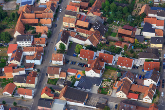 Driveway in Hatzenbühl in the state Rhineland-Palatinate, Germany