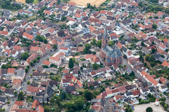 St. Vitus in the district Rheinsheim in Philippsburg in the state Baden-Wuerttemberg, Germany