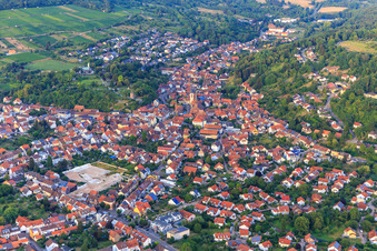 Friedrich-Wilhelm-Straße in Weingarten in the state Baden-Wuerttemberg, Germany
