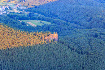 Rötzenfels in the district Gossersweiler in Gossersweiler-Stein in the state Rhineland-Palatinate, Germany