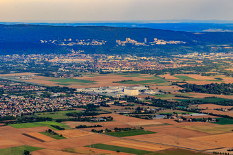 ADM WILD Europe GmbH & Co. KG in Eppelheim in the state Baden-Wuerttemberg, Germany from above