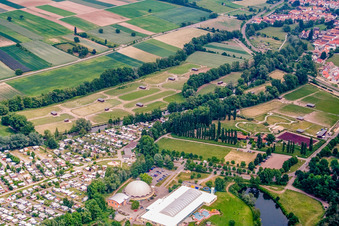Moby Dick and Ostrich Farm in Rülzheim in the state Rhineland-Palatinate, Germany