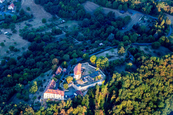 Castle / Cafe of Reichenberg in Reichelsheim (Odenwald) in the state Hesse, Germany