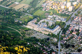 Construction site Tourist attraction of a building complex in Heppenheim (Bergstrasse) in the state Hesse, Germany