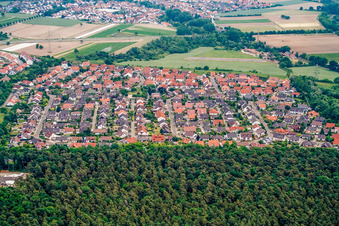South Ring in Rülzheim in the state Rhineland-Palatinate, Germany