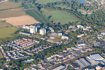 BG Clinic in the district Oggersheim in Ludwigshafen am Rhein in the state Rhineland-Palatinate, Germany