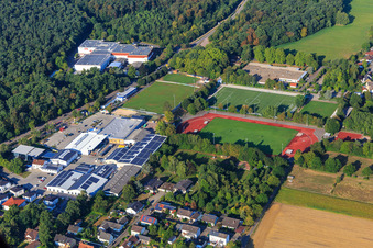 Herxheim Central Sports Facility in Herxheim bei Landau in the state Rhineland-Palatinate, Germany