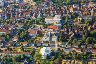 Between Goethe- and Marktstr in Kandel in the state Rhineland-Palatinate, Germany
