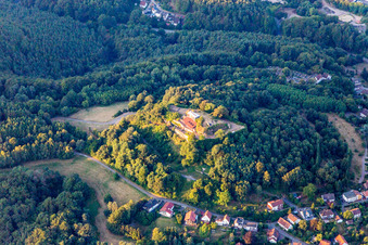 Castle of the fortress Lemberg in Lemberg in the state Rhineland-Palatinate, Germany