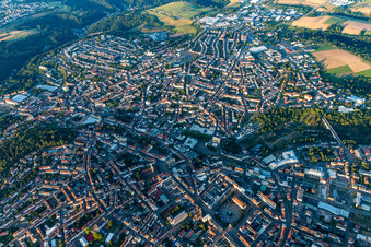 City center in Pirmasens in the state Rhineland-Palatinate, Germany