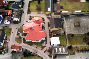 Cultural Center in Hagenbach in the state Rhineland-Palatinate, Germany