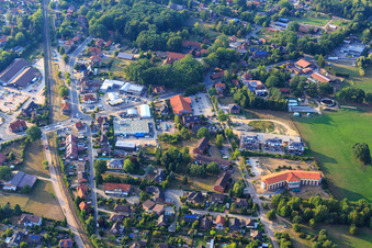 Lopau Park in Amelinghausen in the state Lower Saxony, Germany