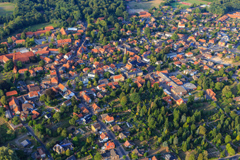 Uelzener Straße in Ebstorf in the state Lower Saxony, Germany
