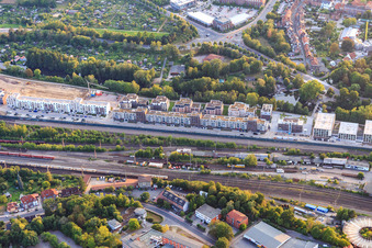 Ilmenaugarten new development area in Lüneburg in the state Lower Saxony, Germany