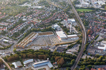 Building of the construction market HORNBACH Lueneburg in Lueneburg in the state Lower Saxony, Germany