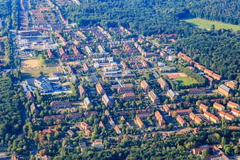 Leuphana University Lüneburg in the district Bockelsberg in Lüneburg in the state Lower Saxony, Germany