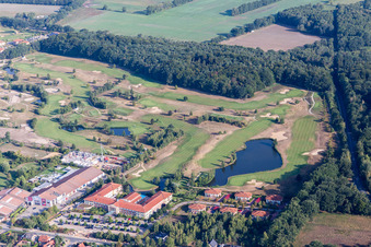 Grounds of the Golf course at Golf Resort Adendorf in Adendorf in the state Lower Saxony, Germany