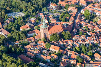 Church building St. Michaeliskirche in Lueneburg in the state Lower Saxony, Germany