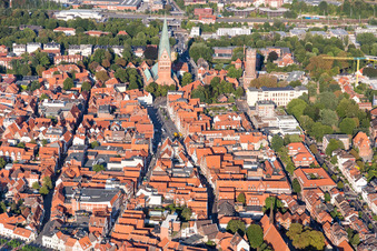 Church building St. Johanniskirche in Lueneburg in the state Lower Saxony, Germany