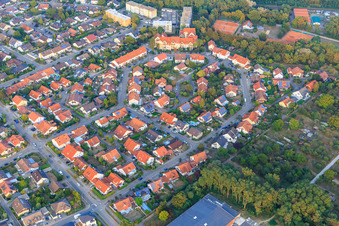 Flower ring in Jockgrim in the state Rhineland-Palatinate, Germany