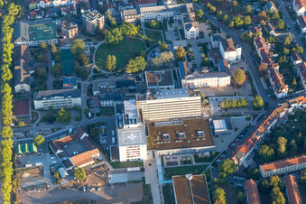 Hospital grounds of the Clinic in Speyer in the state Rhineland-Palatinate, Germany
