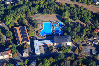 Heinrich-Fischer-Bad - indoor and outdoor pool in the district Hanau-Altstadt in Hanau in the state Hesse, Germany