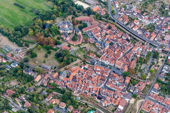 Castle Büdingen in Büdingen in the state Hesse, Germany