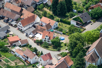 In the parish vineyard in the district Rechtenbach in Schweigen-Rechtenbach in the state Rhineland-Palatinate, Germany
