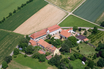 Oblique view of Workshop for Assisted Living of hidden Talents GmbH in the district Haftelhof in Schweighofen in the state Rhineland-Palatinate, Germany