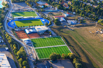 Sports Park in Sinsheim in the state Baden-Wuerttemberg, Germany