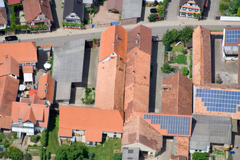 Main Street in Winden in the state Rhineland-Palatinate, Germany