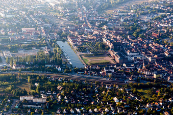 Saverne in the state Bas-Rhin, France out of the air
